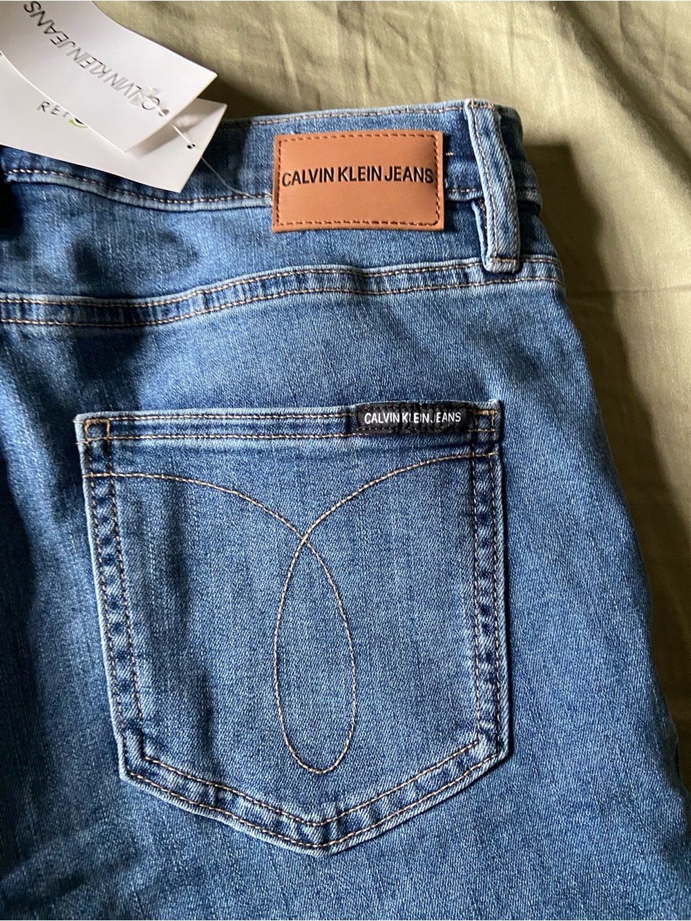 Calvin Klein Classic Blue Denim Jeans
